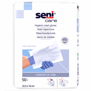 GANTS DE TOILETTE NON PLASTIFIES SENI CARE