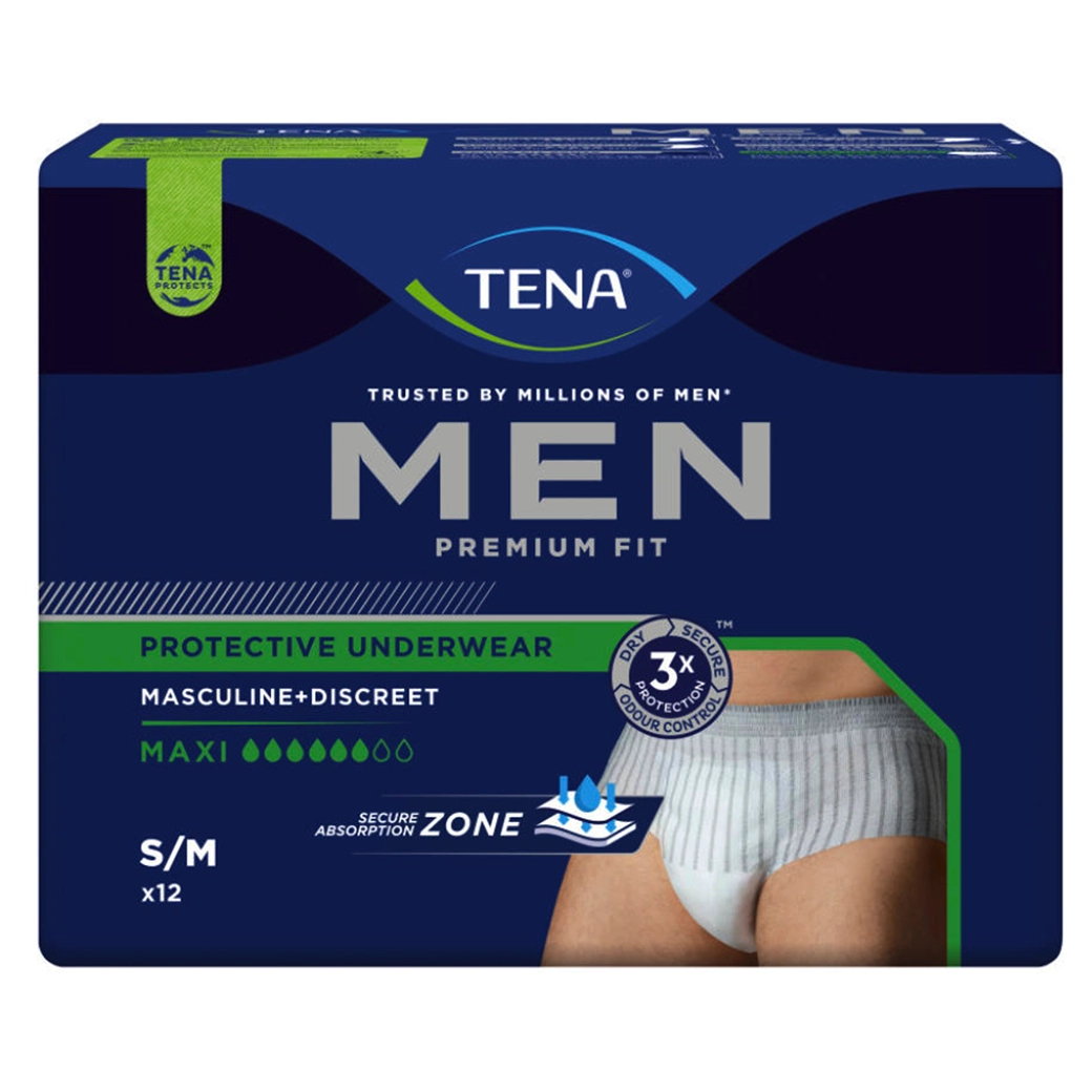 Slip absorbant TENA MEN PREMIUM FIT pour adulte souffrant d'incontinence urinaire
