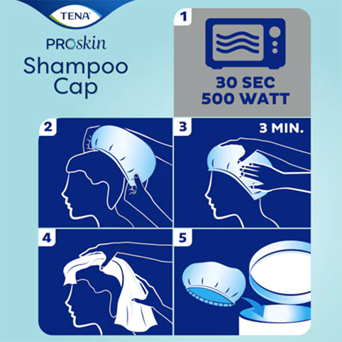 TENA SHAMPOO CAP PROSKIN