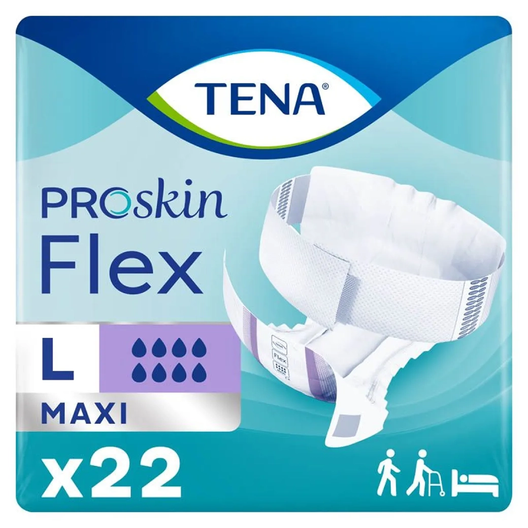 TENA FLEX PROSKIN MAXI L