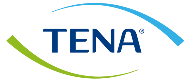 Logo TENA, marque qui fabrique des produits pour l'incontinence urinaire